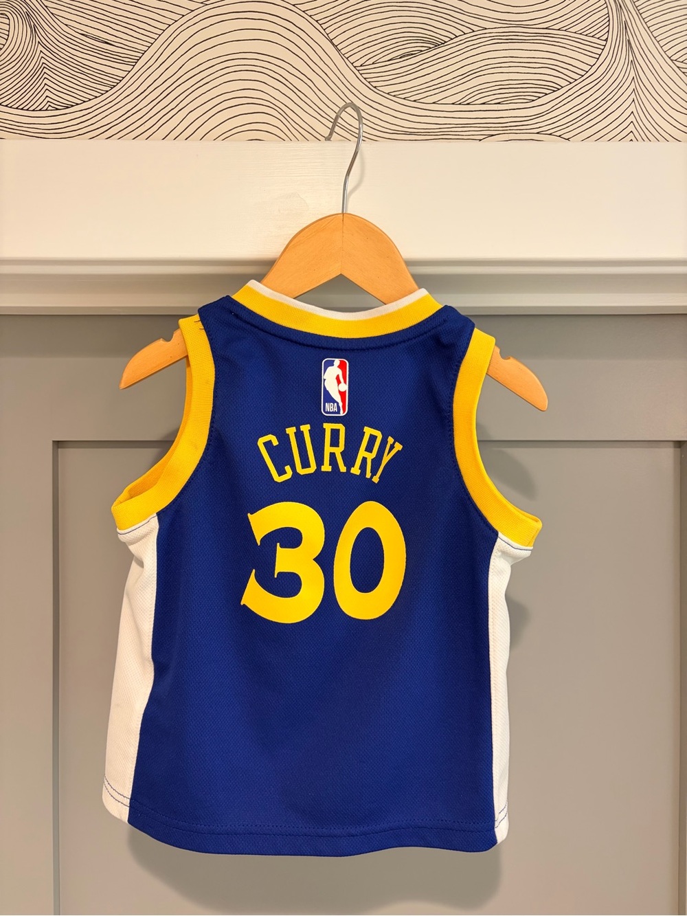 Nike Stephen Curry Warriors Toddler Jersey 2T GSW Steph Curry #30 - Picture 2 of 5